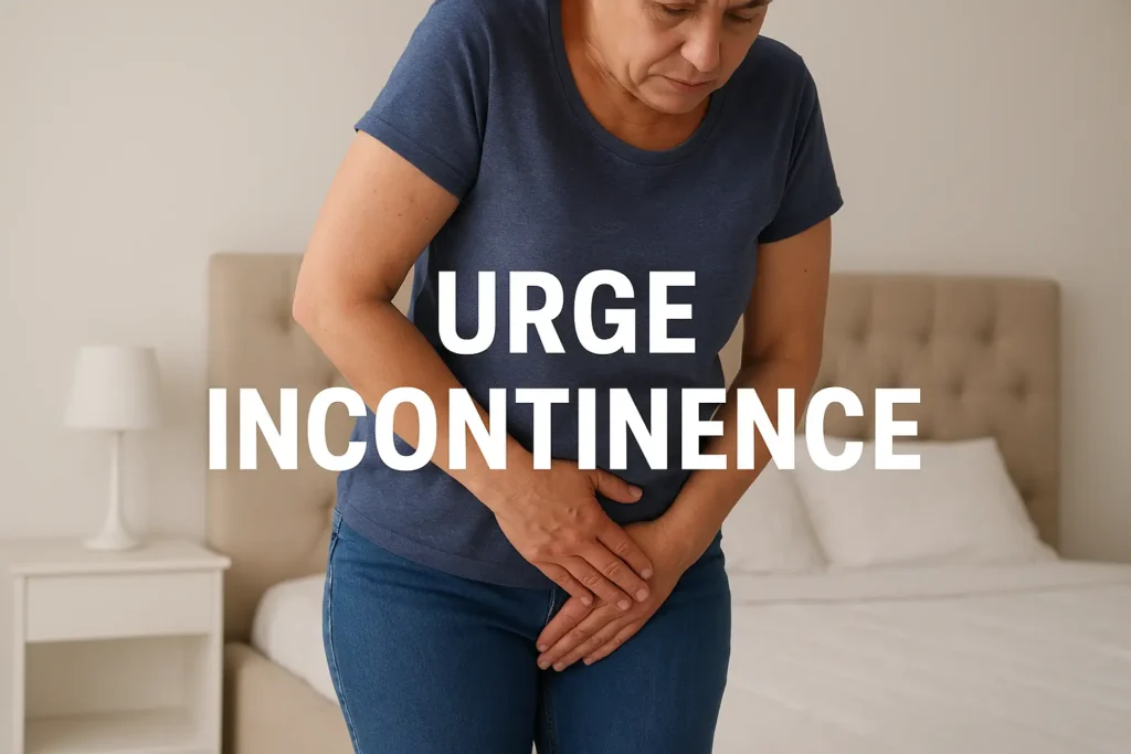how to manage urge incontinence Ayr symptoms