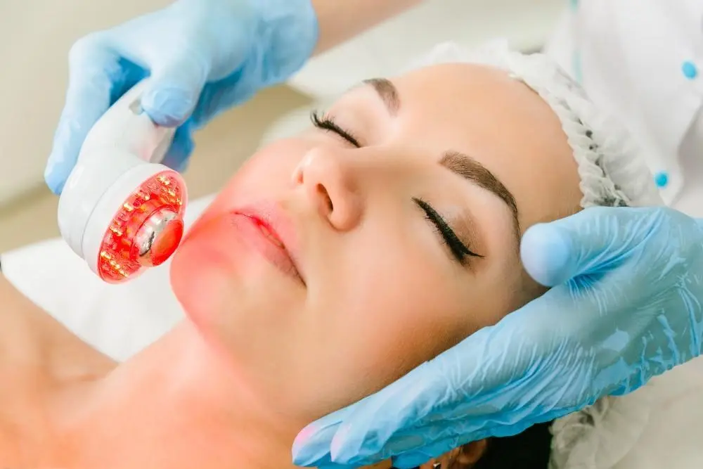 woman having non-surgical Morph8 treatment Ayr